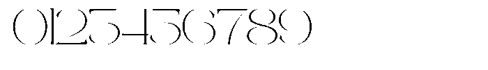 Galdertine Charetam Semi Serif Galdertine Charetam SM S Extra Light Expanded Font OTHER CHARS