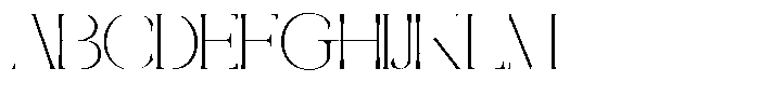 Galdertine Charetam Semi Serif Galdertine Charetam SM S Extra Light Expanded Font UPPERCASE