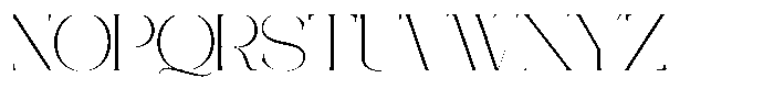 Galdertine Charetam Semi Serif Galdertine Charetam SM S Extra Light Expanded Font UPPERCASE