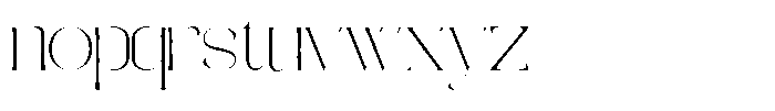 Galdertine Charetam Semi Serif Galdertine Charetam SM S Extra Light Expanded Font LOWERCASE