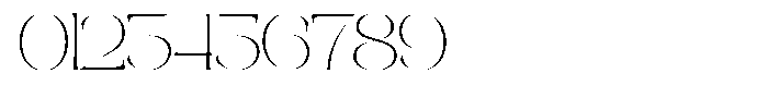 Galdertine Charetam Semi Serif Galdertine Charetam SM S Extra Light Font OTHER CHARS