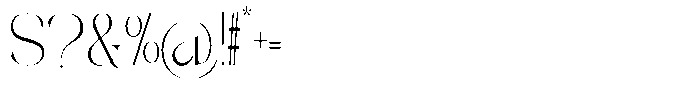 Galdertine Charetam Semi Serif Galdertine Charetam SM S Light Condensed Font OTHER CHARS