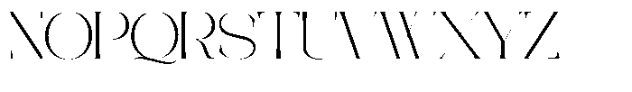 Galdertine Charetam Semi Serif Galdertine Charetam SM S Light Expanded Font UPPERCASE