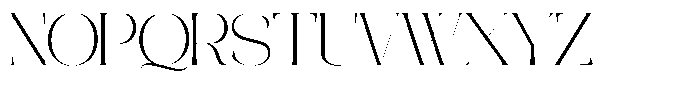 Galdertine Charetam Semi Serif Galdertine Charetam SM S Light Semi Expanded Font UPPERCASE