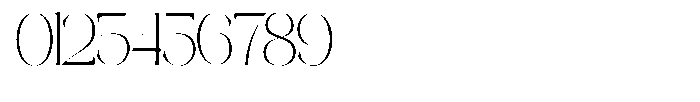 Galdertine Charetam Semi Serif Galdertine Charetam SM S Light Ultra Condensed Font OTHER CHARS
