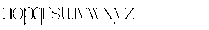 Galdertine Charetam Semi Serif Galdertine Charetam SM S Light Font LOWERCASE