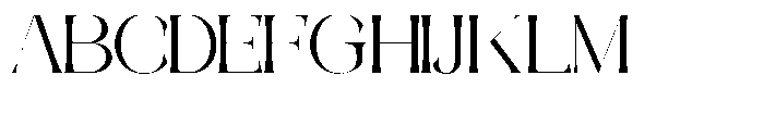 Galdertine Charetam Semi Serif Galdertine Charetam SM S Medium Expanded Font UPPERCASE
