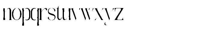 Galdertine Charetam Semi Serif Galdertine Charetam SM S Medium Extra Condensed Font LOWERCASE