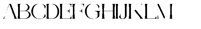 Galdertine Charetam Semi Serif Galdertine Charetam SM S Medium Extra Expanded Font UPPERCASE