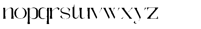Galdertine Charetam Semi Serif Galdertine Charetam SM S Medium Extra Expanded Font LOWERCASE