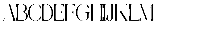 Galdertine Charetam Semi Serif Galdertine Charetam SM S Medium Semi Condensed Font UPPERCASE