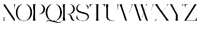 Galdertine Charetam Semi Serif Galdertine Charetam SM S Medium Semi Expanded Font UPPERCASE