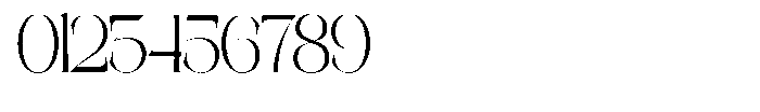Galdertine Charetam Semi Serif Galdertine Charetam SM S Medium Ultra Condensed Font OTHER CHARS