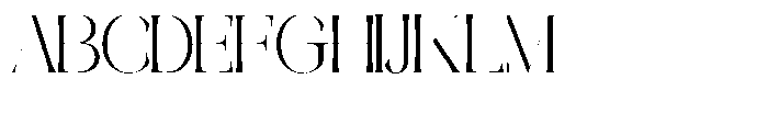 Galdertine Charetam Semi Serif Galdertine Charetam SM S Regular Font UPPERCASE