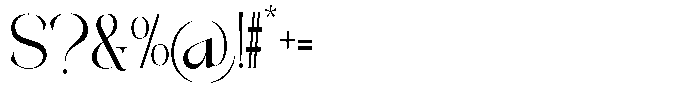 Galdertine Charetam Semi Serif Galdertine Charetam SM S Semi Bold Condensed Font OTHER CHARS