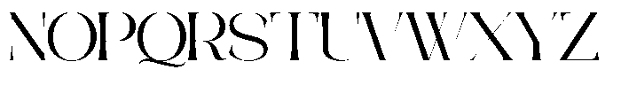 Galdertine Charetam Semi Serif Galdertine Charetam SM S Semi Bold Expanded Font UPPERCASE