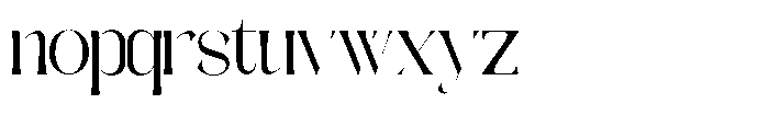 Galdertine Charetam Semi Serif Galdertine Charetam SM S Semi Bold Semi Condensed Font LOWERCASE