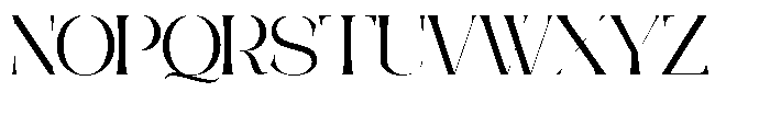 Galdertine Charetam Semi Serif Galdertine Charetam SM S Semi Bold Semi Expanded Font UPPERCASE