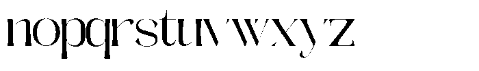 Galdertine Charetam Semi Serif Galdertine Charetam SM S Semi Bold Semi Expanded Font LOWERCASE