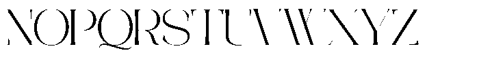 Galdertine Charetam Semi Serif Galdertine Charetam SM S Semi Expanded Font UPPERCASE