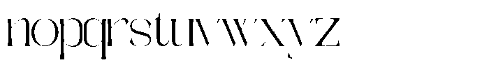 Galdertine Charetam Semi Serif Galdertine Charetam SM S Semi Expanded Font LOWERCASE