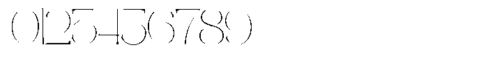 Galdertine Charetam Semi Serif Galdertine Charetam SM S Thin Condensed Font OTHER CHARS