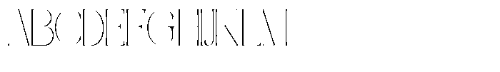 Galdertine Charetam Semi Serif Galdertine Charetam SM S Thin Condensed Font UPPERCASE