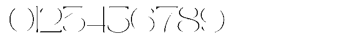 Galdertine Charetam Semi Serif Galdertine Charetam SM S Thin Expanded Font OTHER CHARS