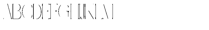 Galdertine Charetam Semi Serif Galdertine Charetam SM S Thin Extra Condensed Font UPPERCASE