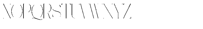 Galdertine Charetam Semi Serif Galdertine Charetam SM S Thin Extra Condensed Font UPPERCASE