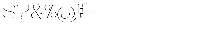 Galdertine Charetam Semi Serif Galdertine Charetam SM S Thin Extra Expanded Font OTHER CHARS