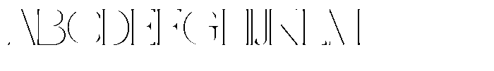 Galdertine Charetam Semi Serif Galdertine Charetam SM S Thin Extra Expanded Font UPPERCASE