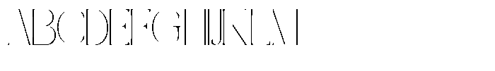 Galdertine Charetam Semi Serif Galdertine Charetam SM S Thin Semi Condensed Font UPPERCASE