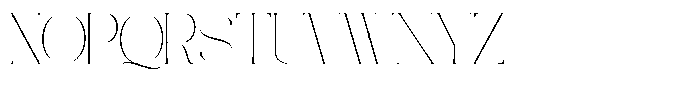 Galdertine Charetam Semi Serif Galdertine Charetam SM S Thin Semi Condensed Font UPPERCASE