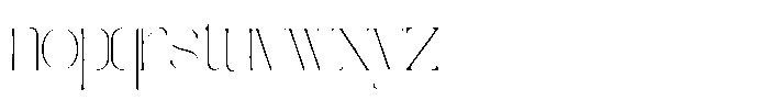 Galdertine Charetam Semi Serif Galdertine Charetam SM S Thin Semi Condensed Font LOWERCASE