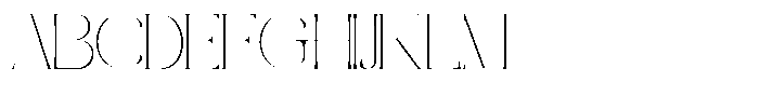 Galdertine Charetam Semi Serif Galdertine Charetam SM S Thin Semi Expanded Font UPPERCASE