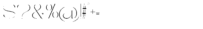 Galdertine Charetam Semi Serif Galdertine Charetam SM S Thin Ultra Expanded Font OTHER CHARS