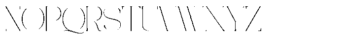 Galdertine Charetam Semi Serif Galdertine Charetam SM S Thin Font UPPERCASE