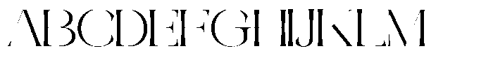 Galdertine Charetam Semi Serif Galdertine Charetam SM S Ultra Expanded Font UPPERCASE