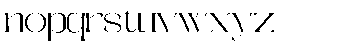 Galdertine Charetam Semi Serif Galdertine Charetam SM S Ultra Expanded Font LOWERCASE