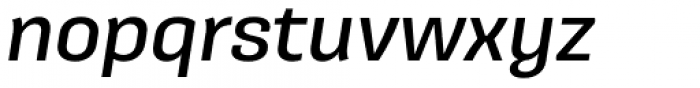 Galeana Standard Bold Italic Font LOWERCASE
