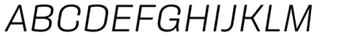 Galeana Standard Regular Italic Font UPPERCASE