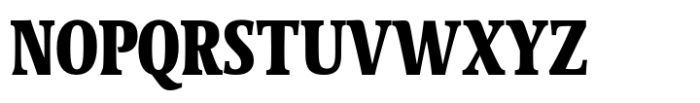 Galena Pro Condensed Bold Font UPPERCASE