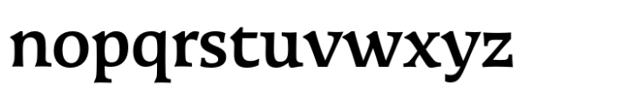 Galena Pro Medium Font LOWERCASE
