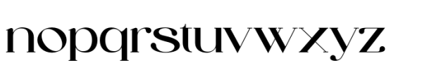 Galeriya Regular Font LOWERCASE