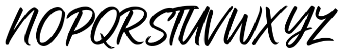 Galery Handwriting Script Font UPPERCASE