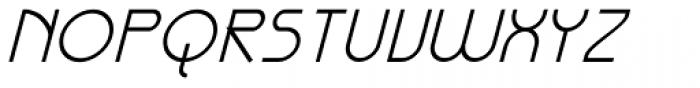 Galexica Italic Font UPPERCASE