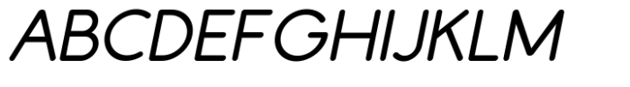 Galey Rounded Medium Italic Font UPPERCASE