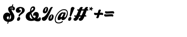 Galford Font OTHER CHARS
