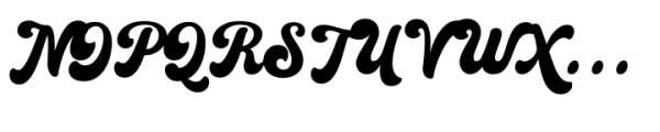 Galford Font UPPERCASE